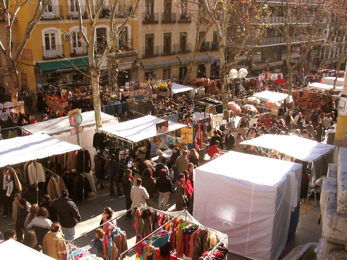 El Rastro de Madrid Mi clase Inhispania